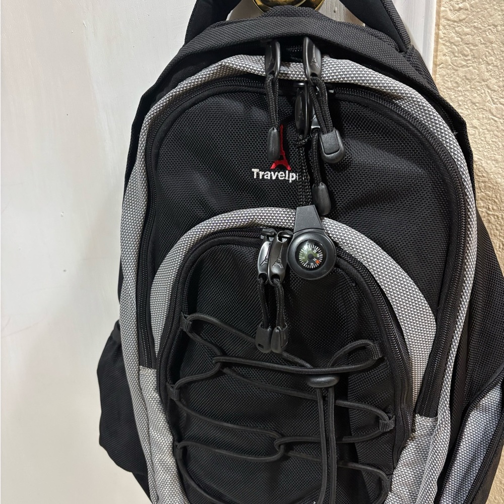 Black and Gray Men's Backpack